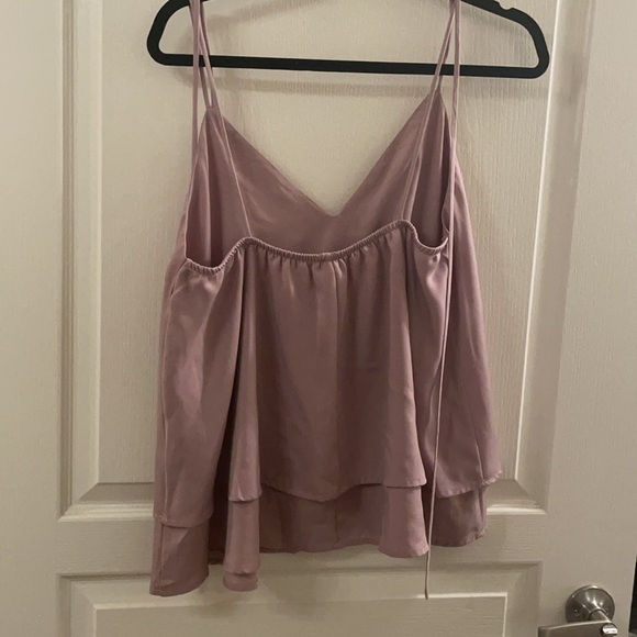 Mauve spaghetti strap tank top - Picture 2 of 4